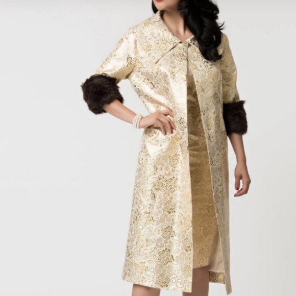 Unique Vintage x Barbie Evening Splendour Coat - Picture 12 of 13